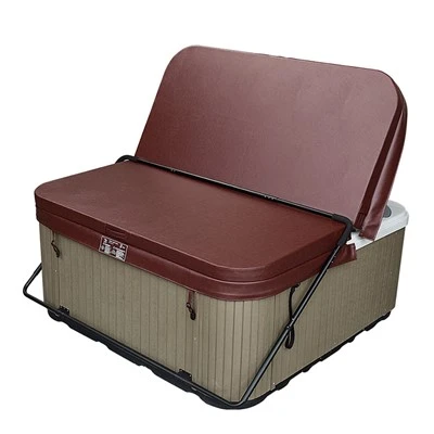 Aluminium Spa Cover Lifter: 2-drift, dubbla spännen och utrymmesbesparande design