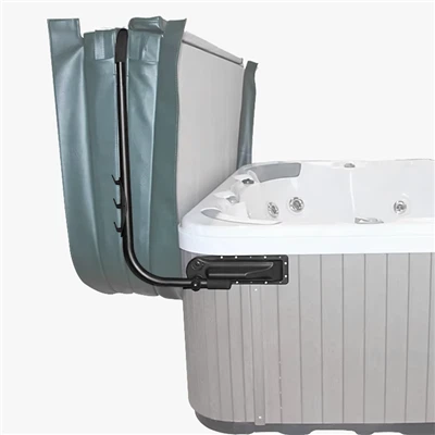 Economy Spa Cover Lifter: Enkel skruv-baserad installation, hållbar konstruktion och komplett tillbehörssats