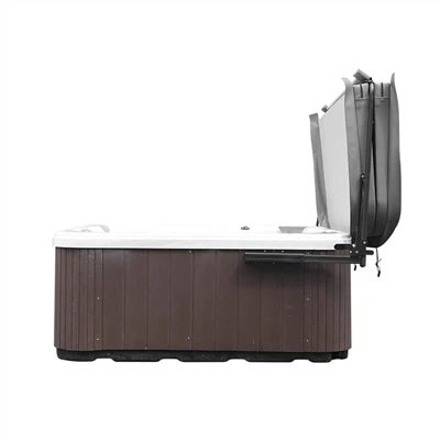 Universal Spa Cover Lifter: Mångsidighet med tre installationer, hållbarhet i aluminium och enkel luftfjäderassistans