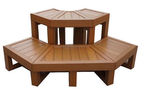 Anpassningsbar Solid Wood Swim Spa Ladder