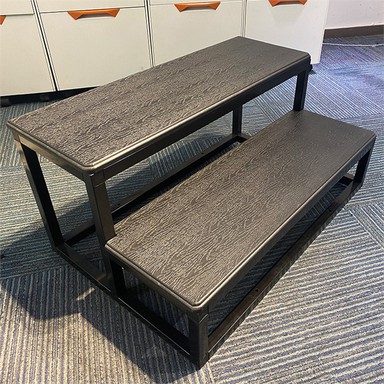 Nydesignad träplast halkskydd spa steg